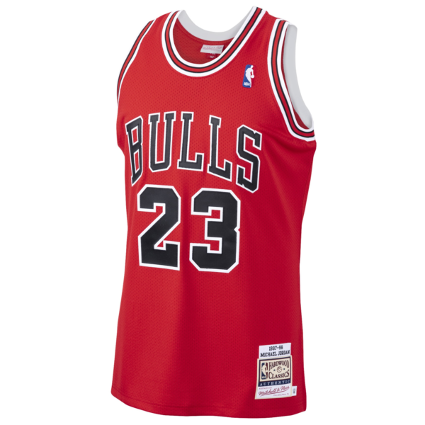 Michael Jordan Chicago Bulls 1997/98 Hardwood Classics  Jersey - Image 2