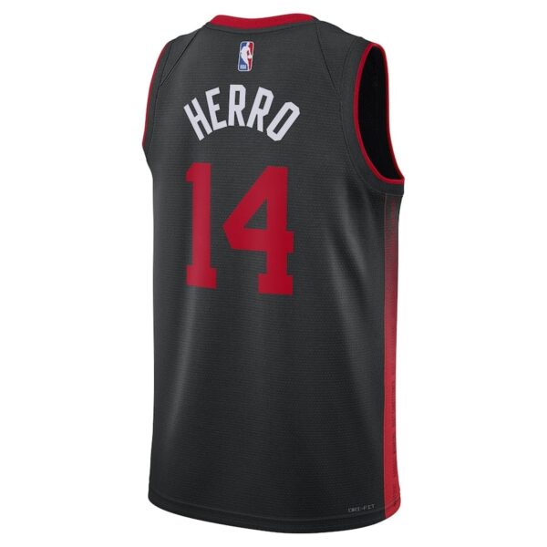 DUNK Sports NBA Tyler Herro Miami Heat  City Edition 2023-2024 season Jersey - Image 3