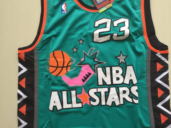 Michael Jordan Chicago Bulls 1996 All Star Jersey - Image 5