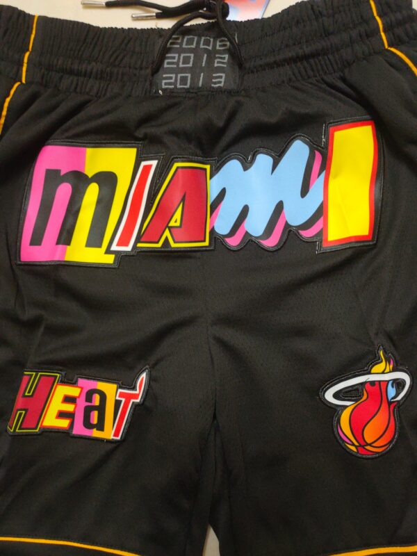 Miami Heat New Black City Edition Pocket Pants - Image 2