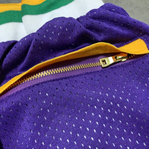 Utah Jazz JUST DON joint shorts purple - Image 7
