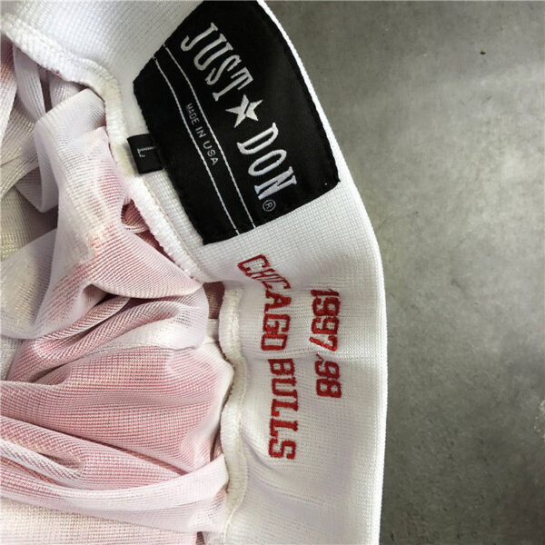 Chicago Bulls JUST DON co-branded shorts red - Image 6