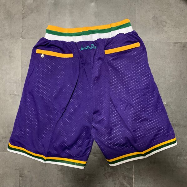Utah Jazz JUST DON joint shorts purple - Image 6